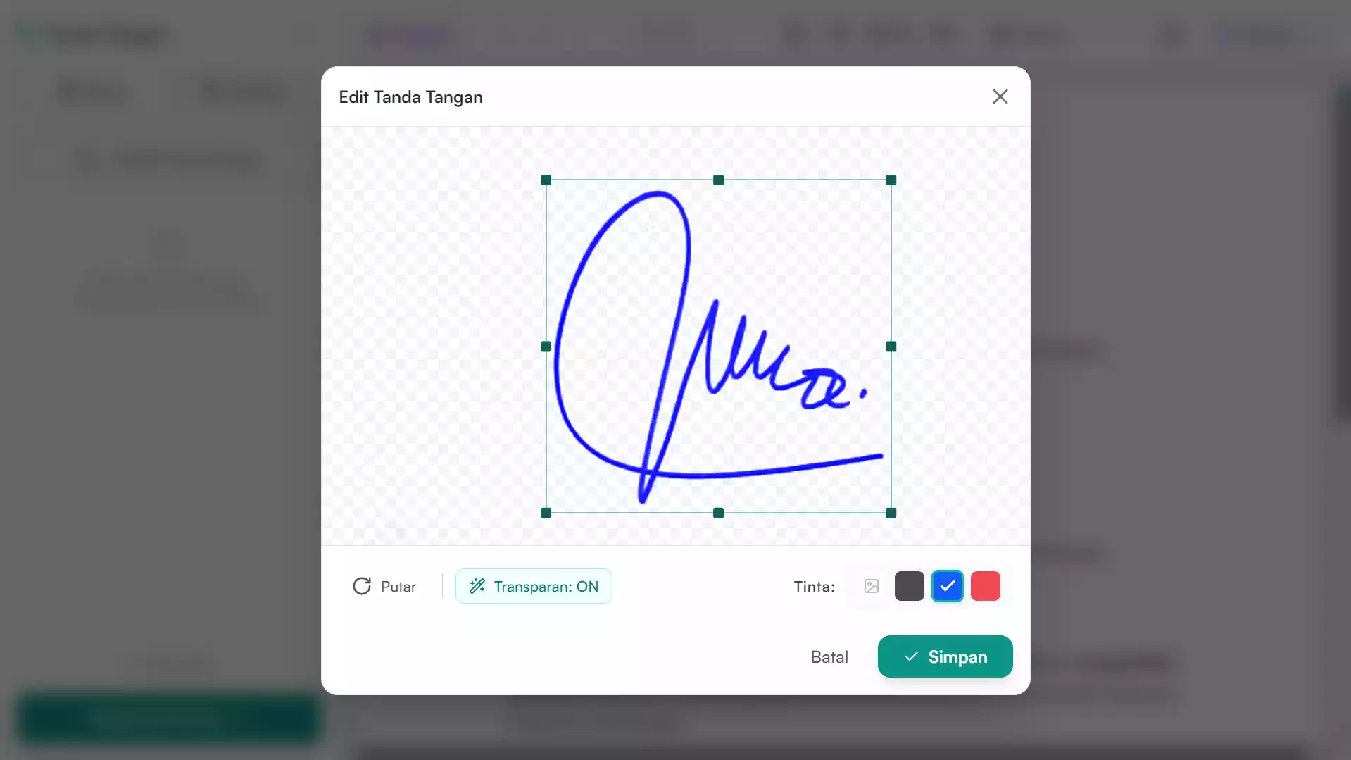 Create Signature